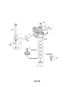 Crankcase parts for Kohler Lawn & Garden Engine SV730-0039 from AppliancePartsPros.com
