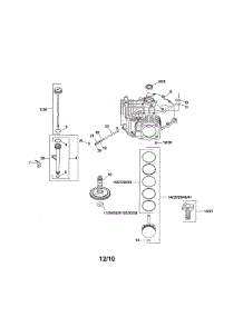 Crankcase parts for Kohler Lawn & Garden Engine SV735-0002 from AppliancePartsPros.com