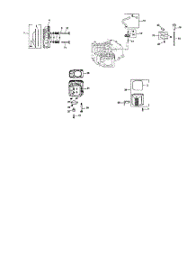Cylinder Head / Valve / Breather parts for Kohler Lawn & Garden Engine SV735-0016 from AppliancePartsPros.com