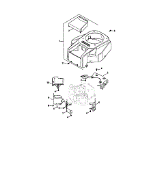 Blower Housing / Baffles parts for Kohler Lawn & Garden Engine SV735-0018 from AppliancePartsPros.com