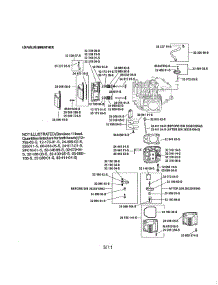 Head / Valve / Breather parts for Kohler Lawn & Garden Engine SV735-3021 from AppliancePartsPros.com