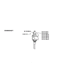 Crankshaft parts for Kohler Lawn & Garden Engine SV735-3021 from AppliancePartsPros.com