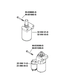 Starting System parts for Kohler Lawn & Garden Engine SV735-3028 from AppliancePartsPros.com