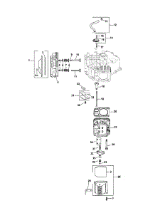 Head / Valve / Breather parts for Kohler Lawn & Garden Engine SV740-0020 from AppliancePartsPros.com