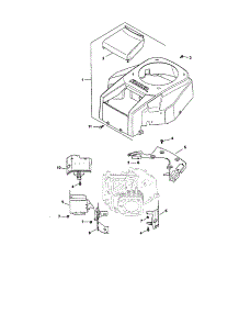 Blower Housing parts for Kohler Lawn & Garden Engine SV740-0020 from AppliancePartsPros.com