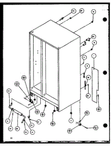 Drain (Sw25h / P7836023w) (Swp25h / P7836024w) (Sw22h / P7836026w) (Swp25h / P7836037w) parts for Amana Side-By-Side Refrigerator SW22H-P7836026W from AppliancePartsPros.com