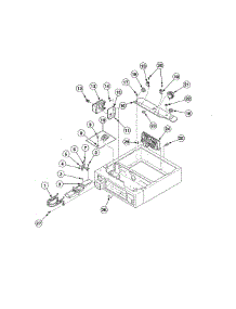 Timer / Motor Control Board / Pressure Switch parts for Speed Queen Washer SWF261WH from AppliancePartsPros.com