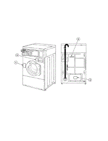 Labels-Front Control Washers parts for Speed Queen Washer SWF261WH from AppliancePartsPros.com