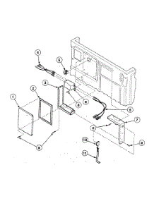 Power Cord parts for Speed Queen Washer SWFA71QN3050 from AppliancePartsPros.com