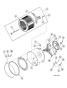 Pulley Assy parts for Speed Queen Washer SWFA71WN from AppliancePartsPros.com