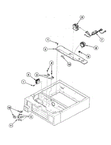 Control Cabinet parts for Speed Queen Washer SWFA73NN from AppliancePartsPros.com