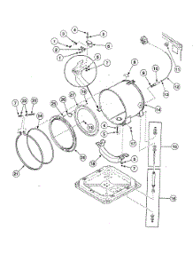 Tub Assy parts for Speed Queen Washer SWFA73QN from AppliancePartsPros.com