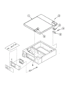 Top Assy parts for Speed Queen Washer SWFB72QN from AppliancePartsPros.com