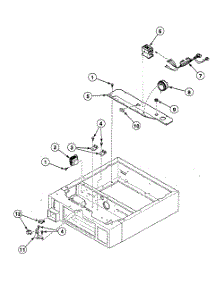 Control Cabinet parts for Speed Queen Washer SWFB72WN from AppliancePartsPros.com