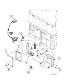Junction Box parts for Speed Queen Washer SWFB72WN from AppliancePartsPros.com