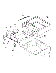 Wrapper Assy parts for Speed Queen Washer SWFF71QN from AppliancePartsPros.com