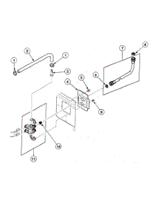 Valve Assy parts for Speed Queen Washer SWFF71QN from AppliancePartsPros.com
