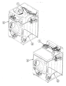 Harnesses parts for Speed Queen Washer SWFF71QN from AppliancePartsPros.com
