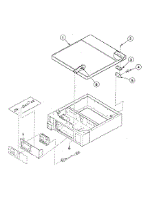 Top Assy parts for Speed Queen Washer SWFF71QN3050 from AppliancePartsPros.com