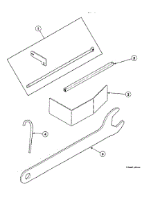 Tools parts for Speed Queen Washer SWFL74WN4000 from AppliancePartsPros.com