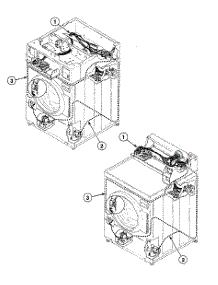 Harnesses parts for Speed Queen Washer SWFL74WN4000 from AppliancePartsPros.com