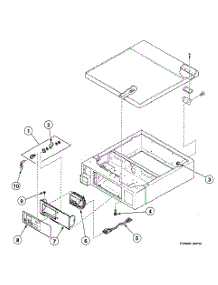 Control Panel parts for Speed Queen Washer SWFT73NN from AppliancePartsPros.com