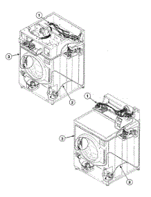 Harnesses parts for Speed Queen Washer SWFX71NN3050 from AppliancePartsPros.com