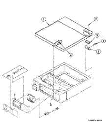 Top Assy parts for Speed Queen Washer SWFX71NN5400 from AppliancePartsPros.com