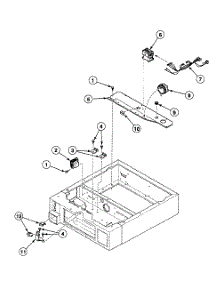 Control Cabinet parts for Speed Queen Washer SWFX71QN5400 from AppliancePartsPros.com