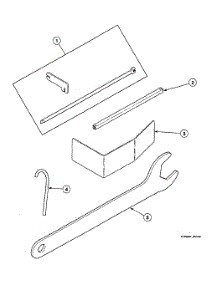 Tools parts for Speed Queen Washer SWFX71QN5400 from AppliancePartsPros.com