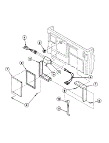 Power Cord parts for Speed Queen Washer SWFX71WN1127 from AppliancePartsPros.com