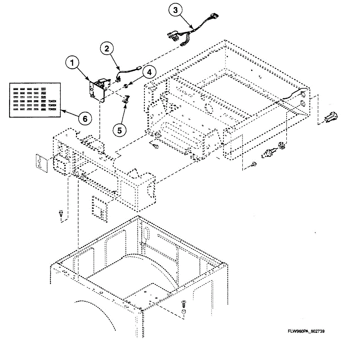 Parts for Speed Queen SWFX73QN: Coin Drop 1 Parts - AppliancePartsPros.com