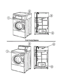 Labels parts for Speed Queen Washer SWFX74WN4000 from AppliancePartsPros.com