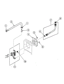 Valve Assy parts for Speed Queen Washer SWFY71WN from AppliancePartsPros.com
