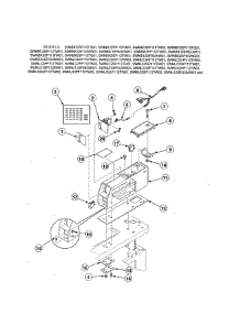 Non-Electronic Coin Drop / Meter Case parts for Alliance Washer SWNLX2HP112TW02 from AppliancePartsPros.com