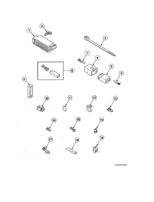 Terminals parts for Alliance Washer SWNLX2PP112TW02 from AppliancePartsPros.com