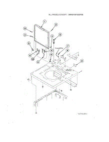Lid parts for Alliance Washer SWNSX1SP112TQ01 from AppliancePartsPros.com