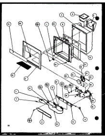 Ice And Water Cavity parts for Amana Side-By-Side Refrigerator SWPD25H-P7836036W from AppliancePartsPros.com