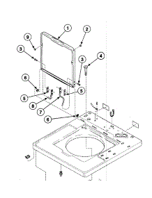 Lid Assy parts for Speed Queen Washer SWT020LN from AppliancePartsPros.com