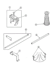 Tools 2 parts for Speed Queen Washer SWT021LA from AppliancePartsPros.com