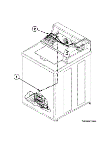 Harnesses parts for Speed Queen Washer SWT021LA from AppliancePartsPros.com