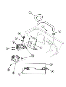 Valve Assy parts for Speed Queen Washer SWT021LM from AppliancePartsPros.com