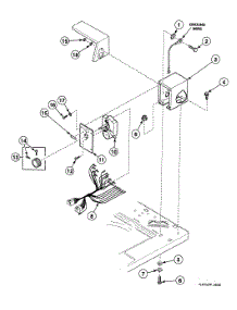 Timer Assy parts for Speed Queen Washer SWT021WN from AppliancePartsPros.com