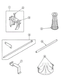 Tools 2 parts for Speed Queen Washer SWT120WN from AppliancePartsPros.com
