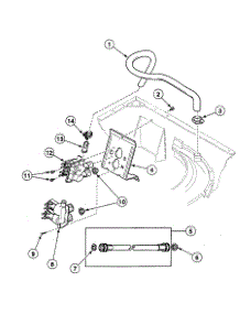Valve Assy parts for Speed Queen Washer SWT121QA from AppliancePartsPros.com