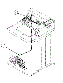 Harnesses parts for Speed Queen Washer SWT121QN from AppliancePartsPros.com