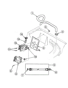 Mixing Valve parts for Speed Queen Washer SWT210QN1124 from AppliancePartsPros.com