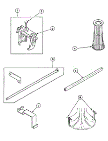 Tools 2 parts for Speed Queen Washer SWT2A0QN from AppliancePartsPros.com