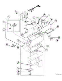 Meter Case parts for Speed Queen Washer SWT321LA from AppliancePartsPros.com