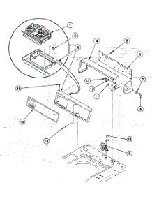 Control Panel parts for Speed Queen Washer SWT420WD from AppliancePartsPros.com